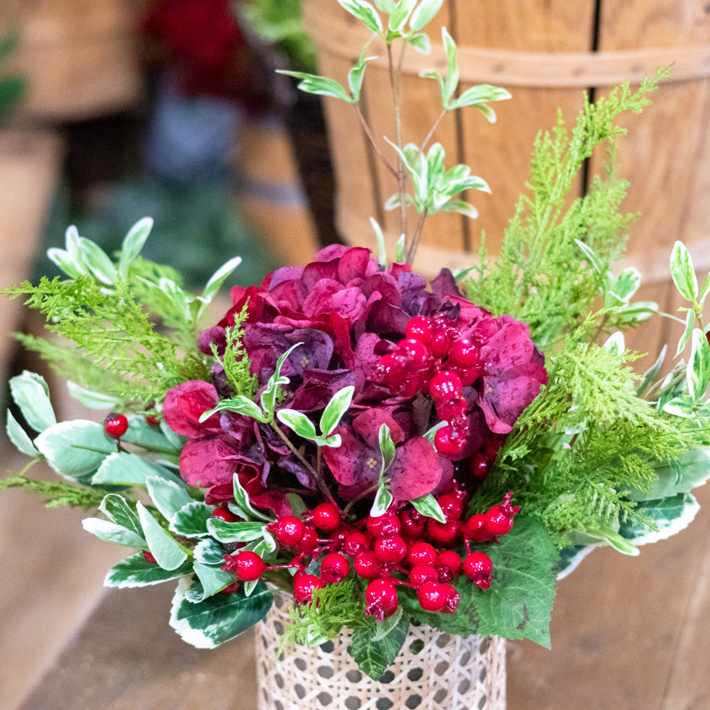 Crimson Christmas Bouquet