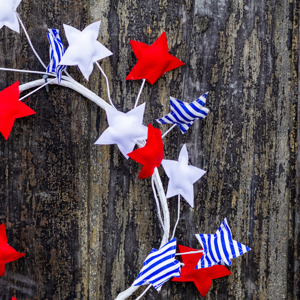 Americana Star Wreath