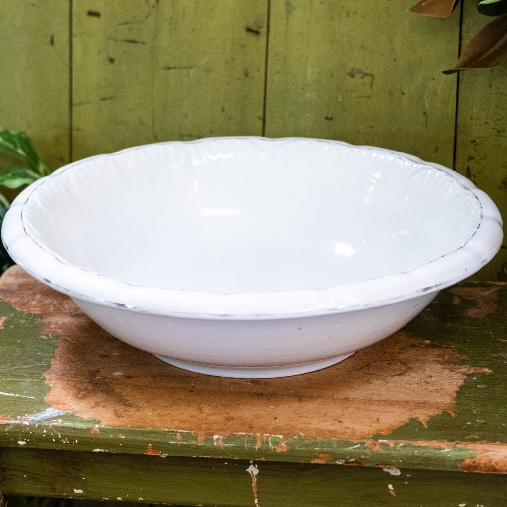 Vintage Admiral V.P. Company Ironstone Wash Basin