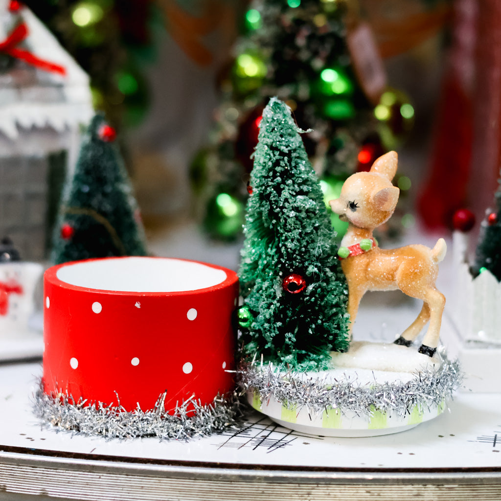 Little Deer with Tree Resin Box