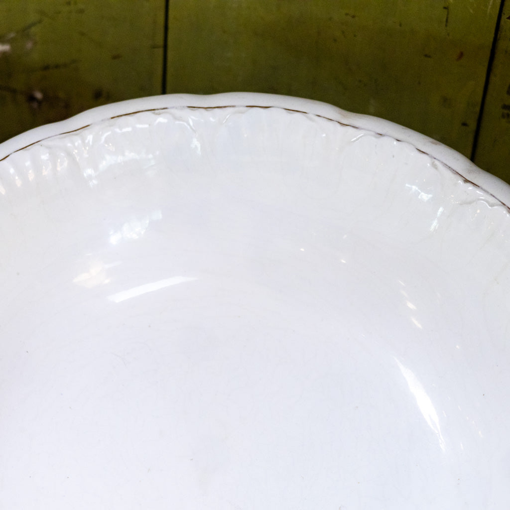 Vintage Admiral V.P. Company Ironstone Wash Basin