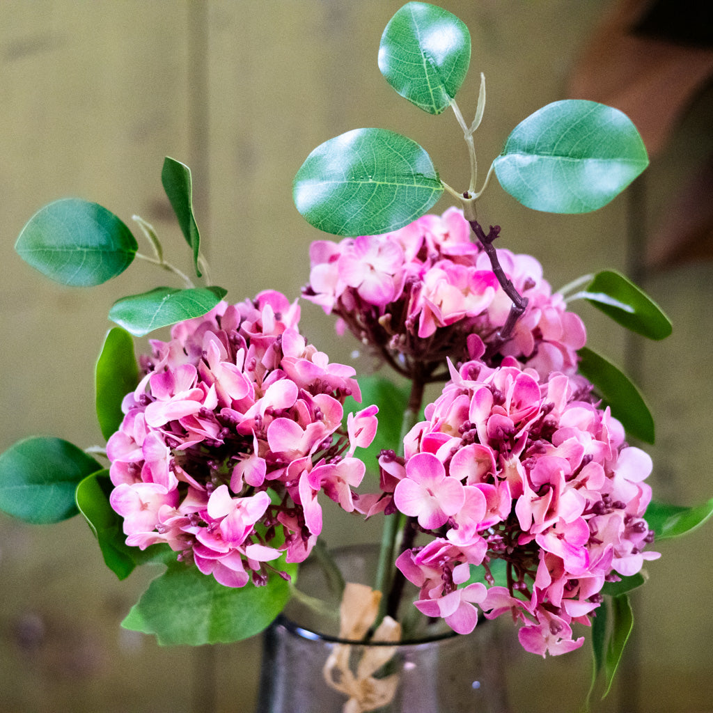 Pink Virburnum Bundle Real Touch
