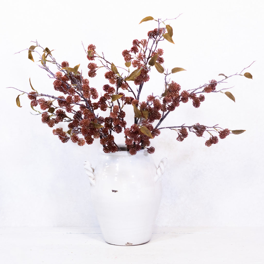 Pearl Burgundy Fruit Branch