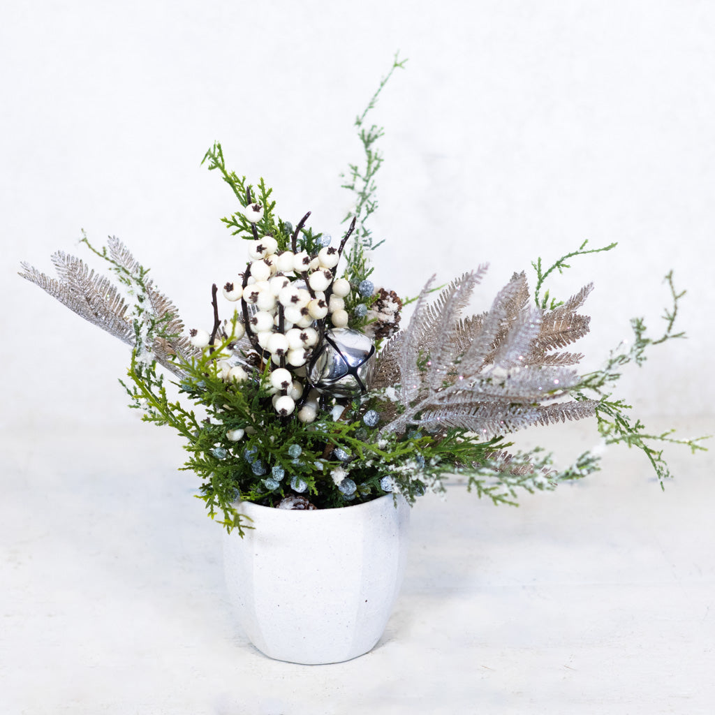 Silver Bells Mini Bouquet Drop In