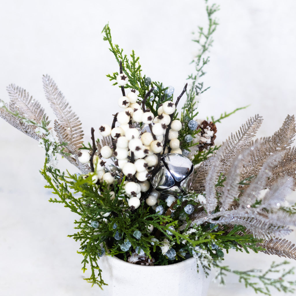 Silver Bells Mini Bouquet Drop In