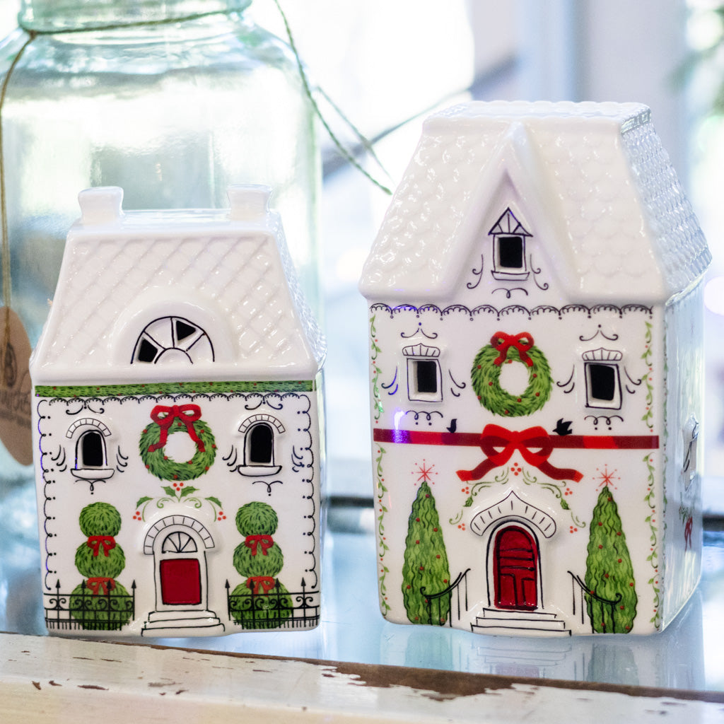 Ceramic Lighted Village House Medium