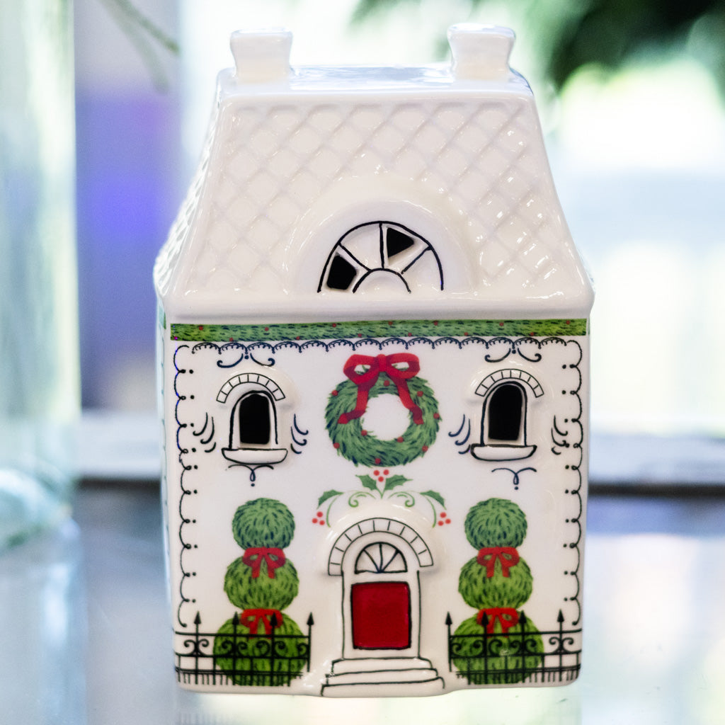 Ceramic Lighted Village House Short