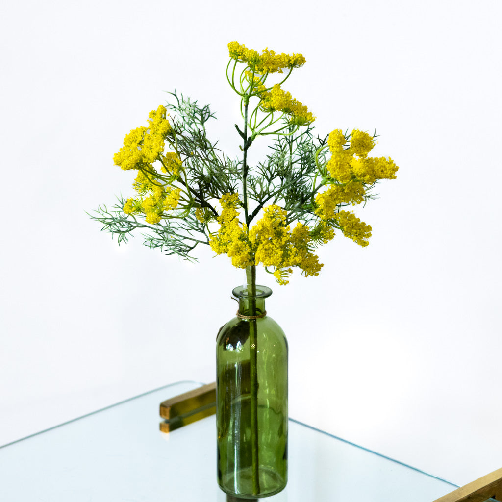 Yellow Queen Anne's Lace Spray