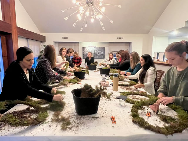 11.20.2025 @ 11AM | Fresh Evergreen Wreath Making with the Woodsman's Wife & Co.
