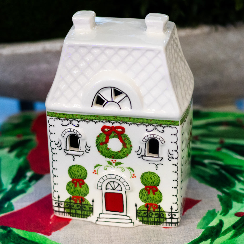 Ceramic Lighted Village House Short