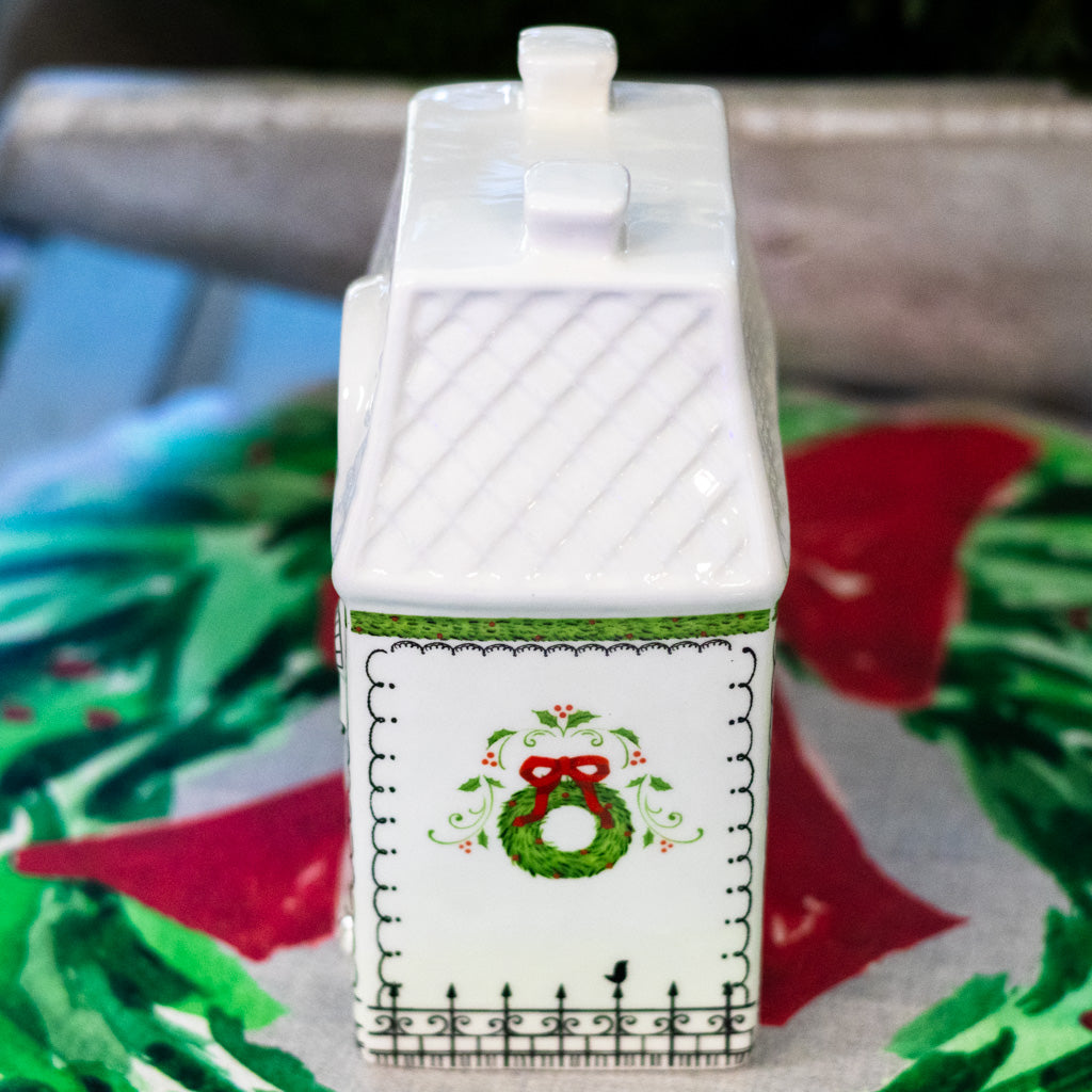 Ceramic Lighted Village House Short