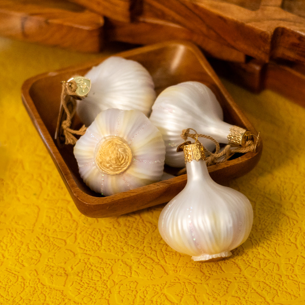 Glass Glitter Head of Garlic