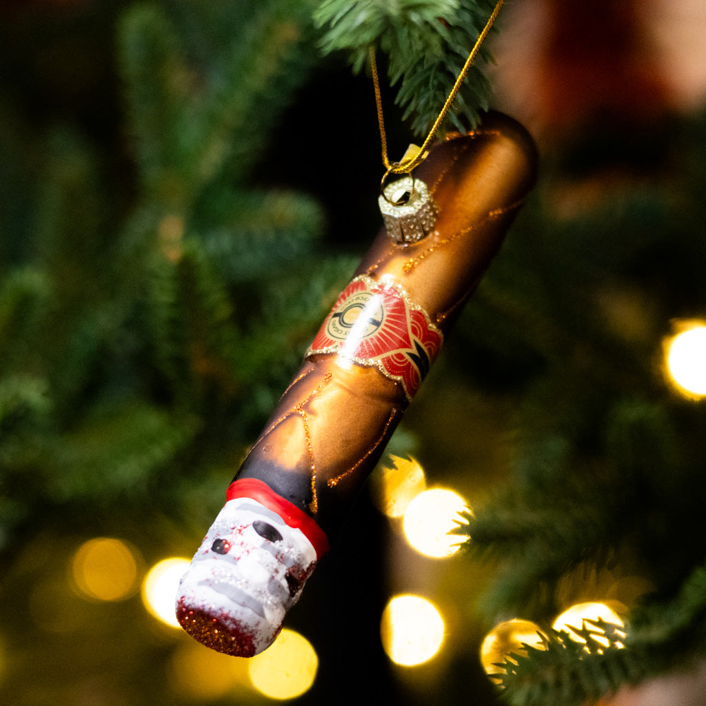 Cigar Glass Ornament