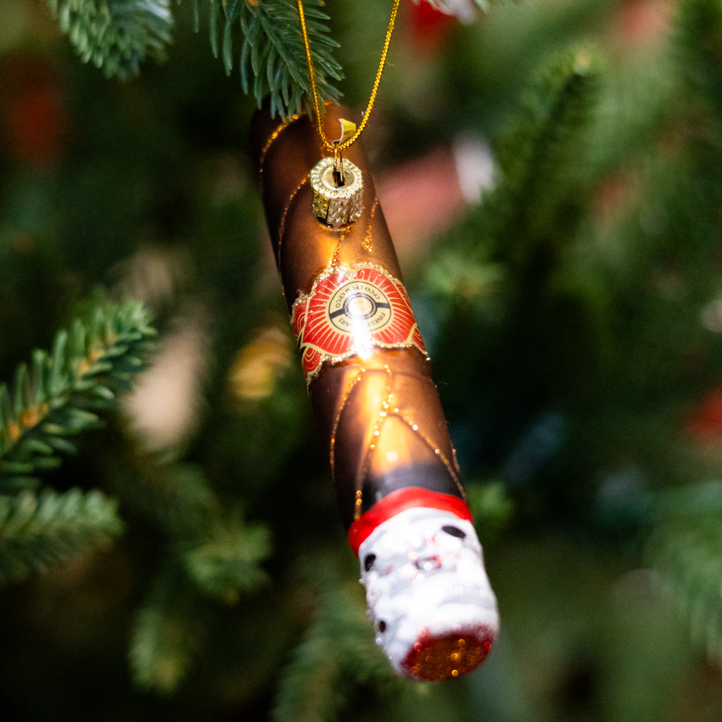 Cigar Glass Ornament