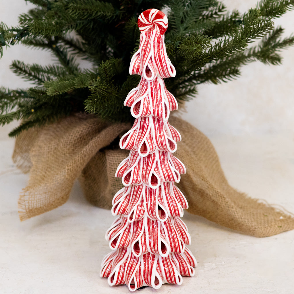 Tall Ribbon Candy Tree