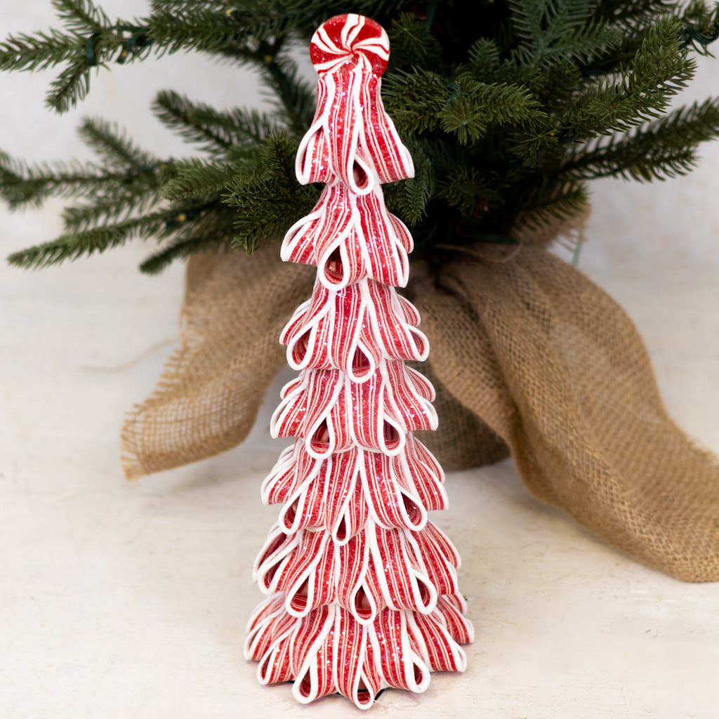 Tall Ribbon Candy Tree