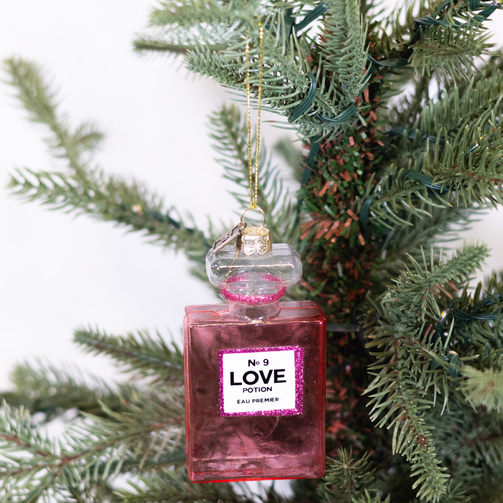 Pink Love Potion No. 9 Ornament