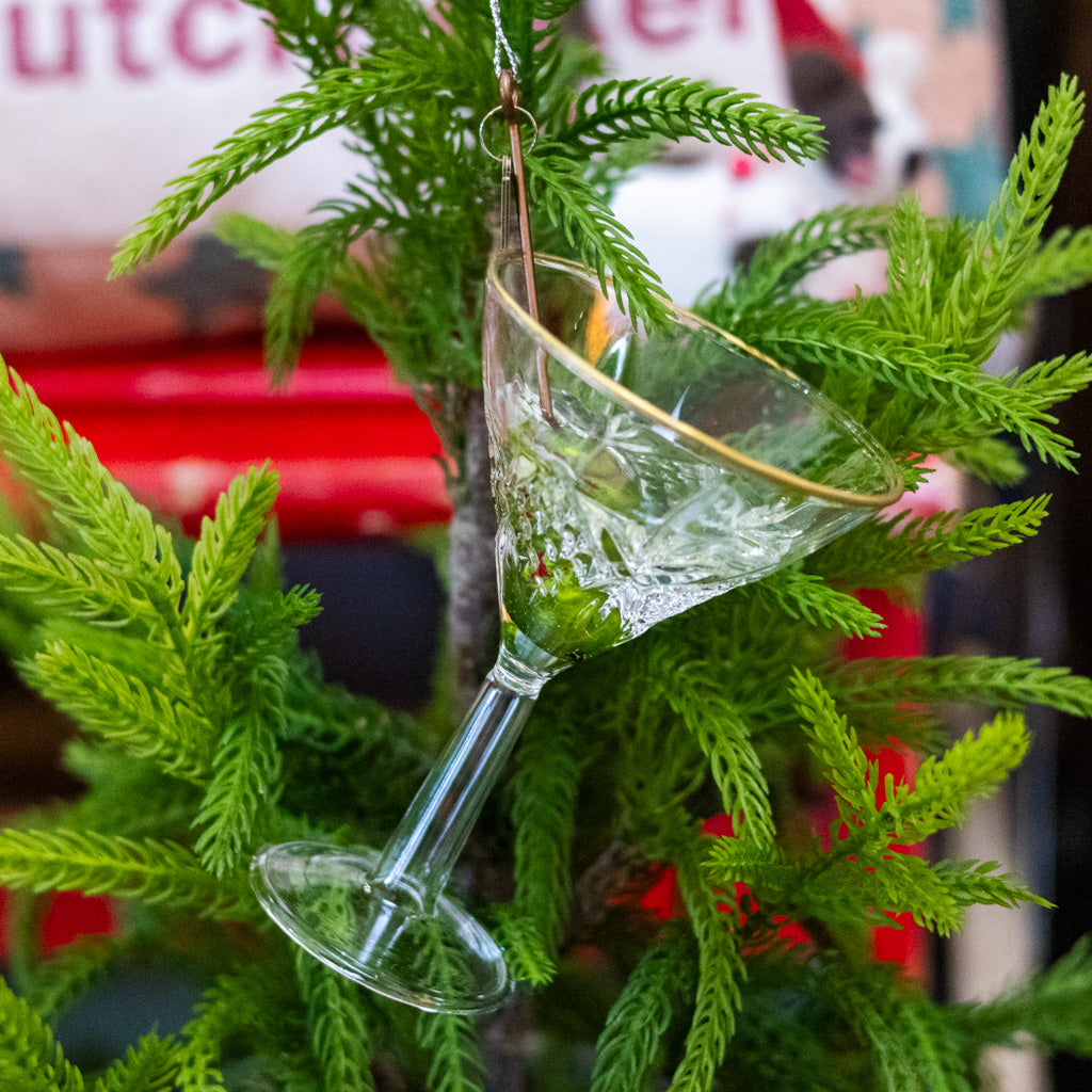 Elegant Martini Ornament