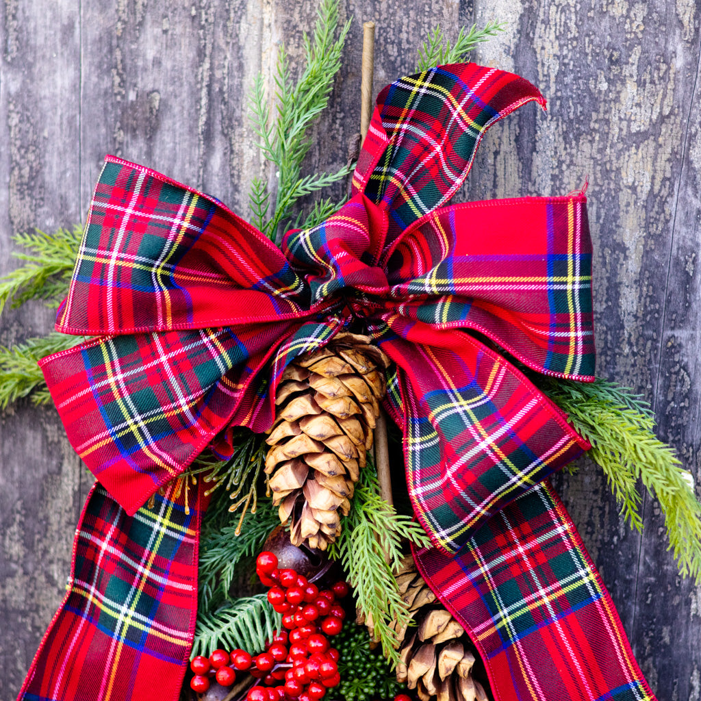 Stewart Plaid Holiday Down Drop