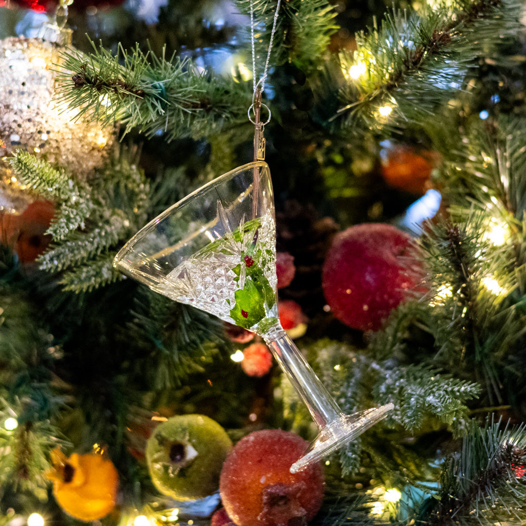 Elegant Martini Ornament