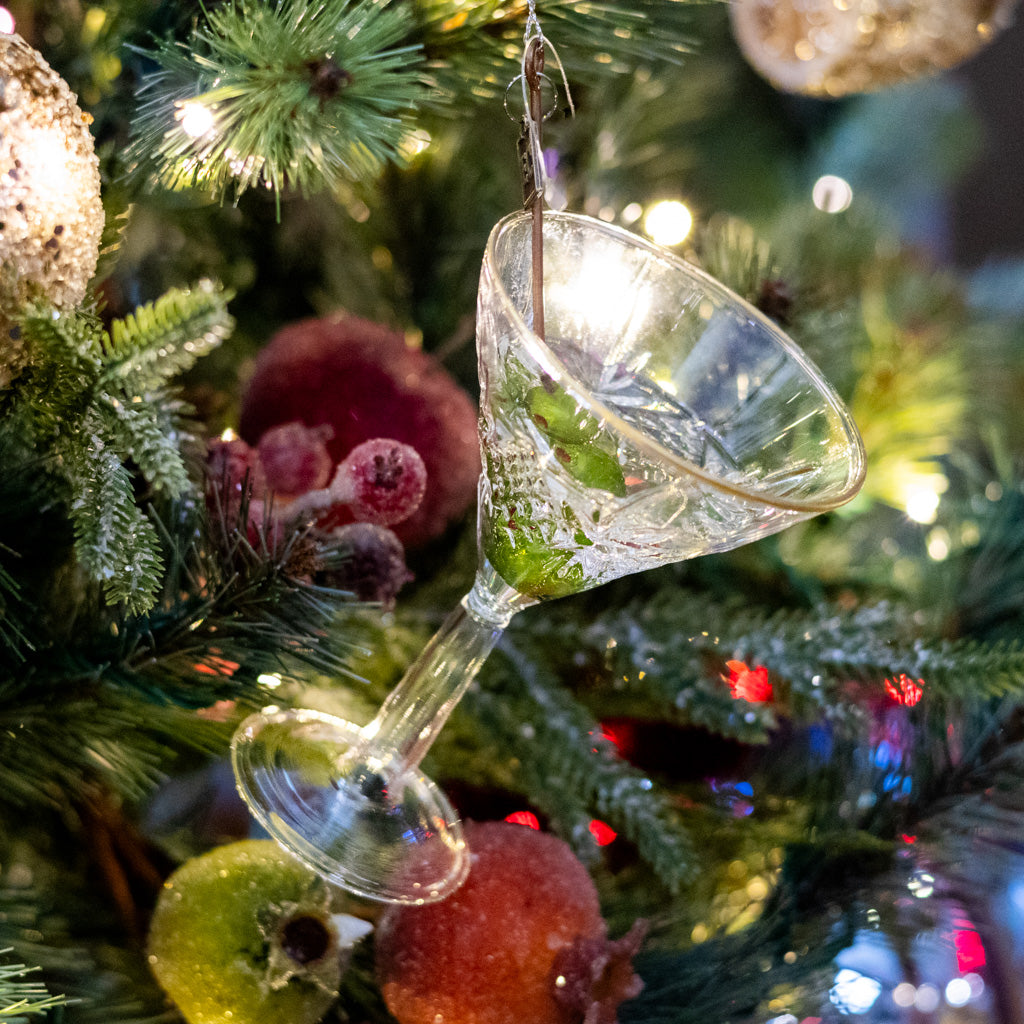 Elegant Martini Ornament