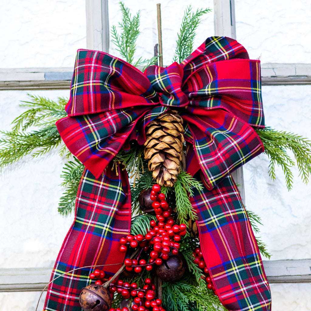 Stewart Plaid Holiday Down Drop