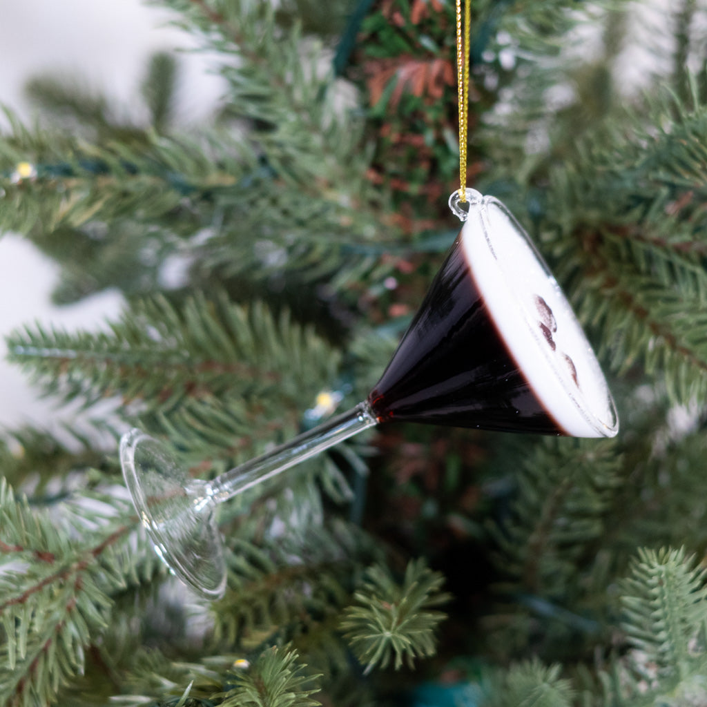 Expresso Martini Glass Ornament