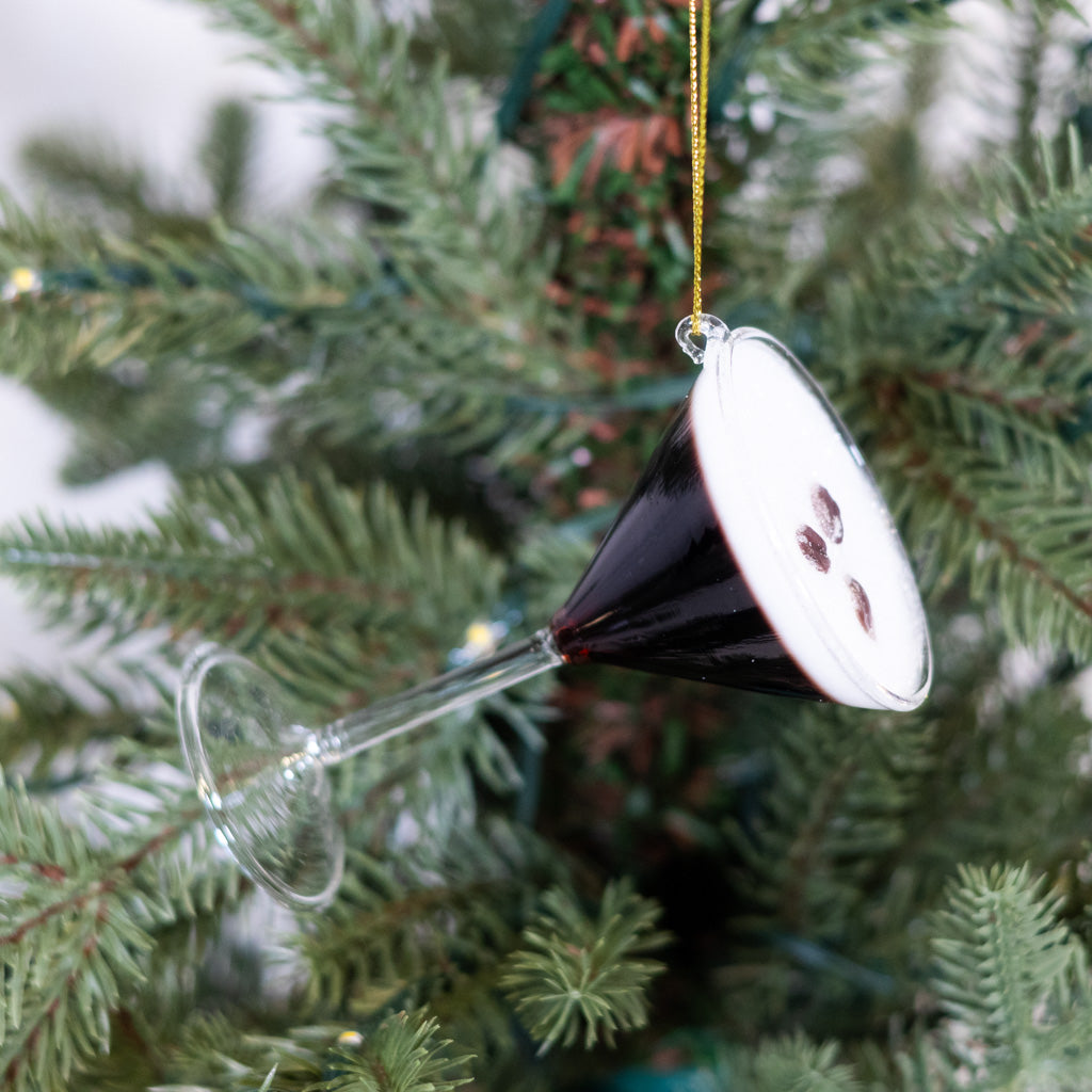 Expresso Martini Glass Ornament