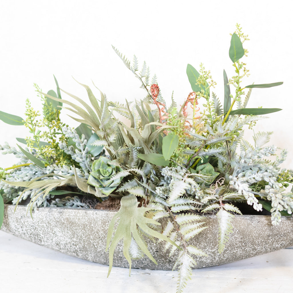 Fern Valley Drop In Centerpiece