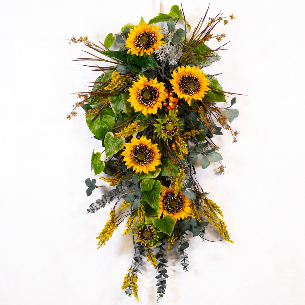 Sunflower Harvest Down Drop