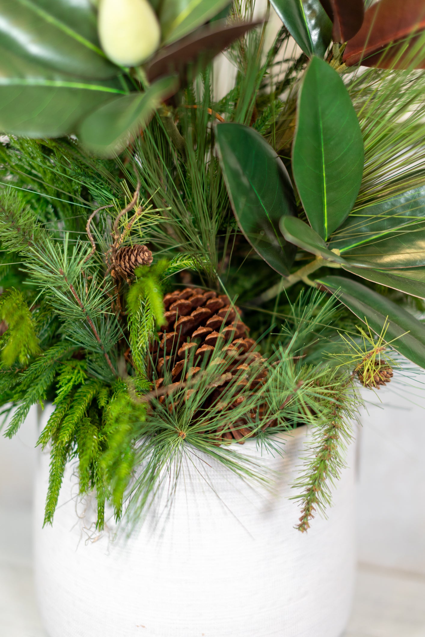 Evergreen Porch Planter Drop In