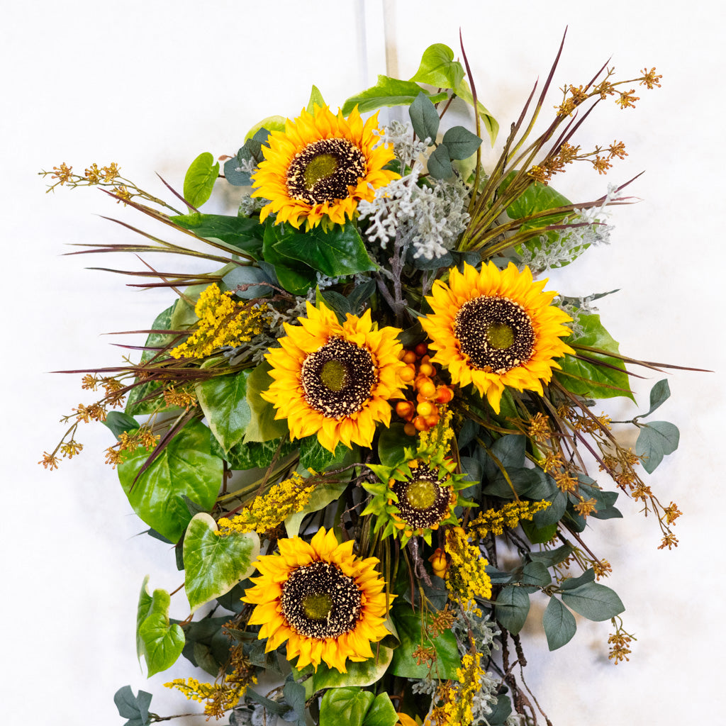Sunflower Harvest Down Drop