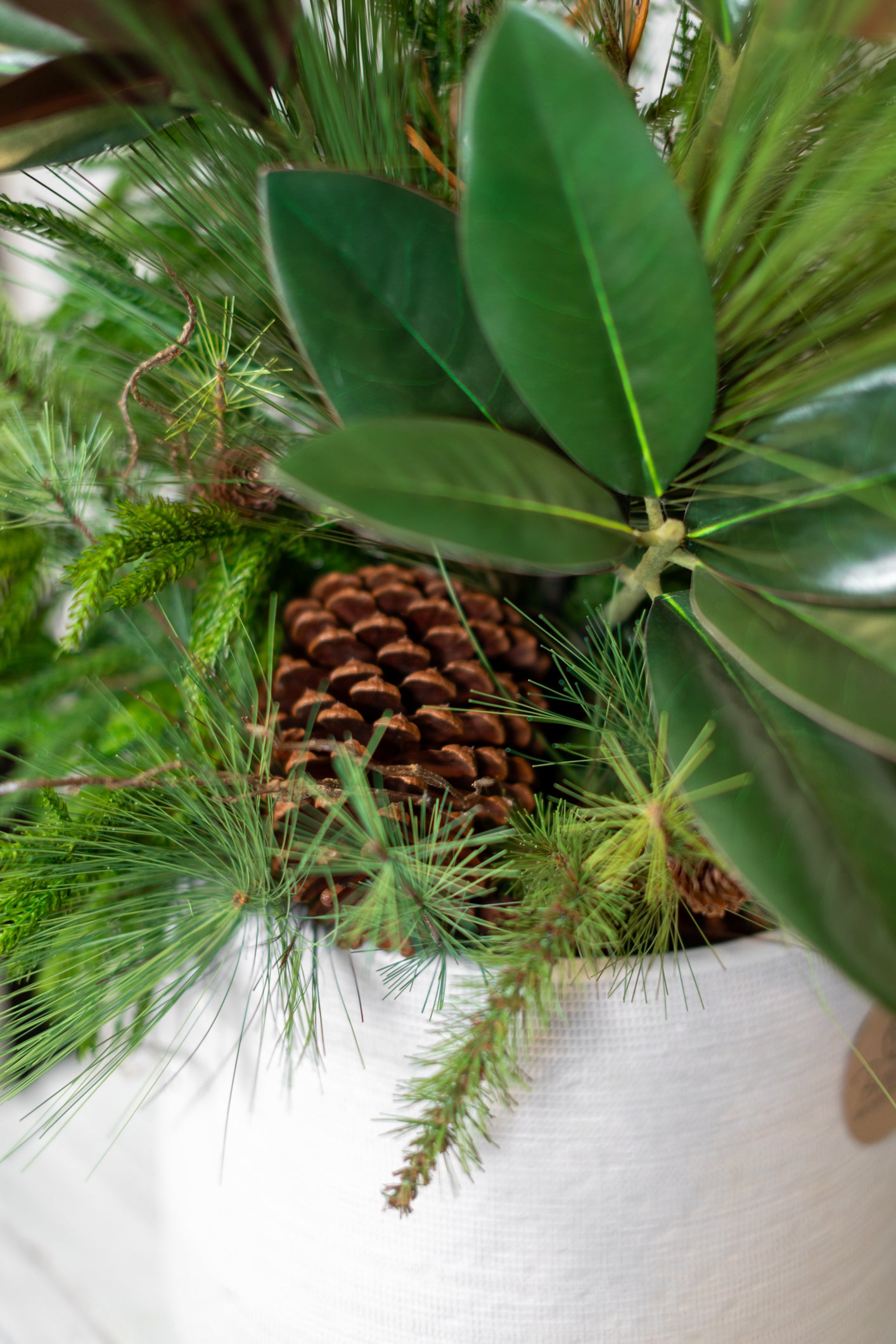 Evergreen Porch Planter Drop In