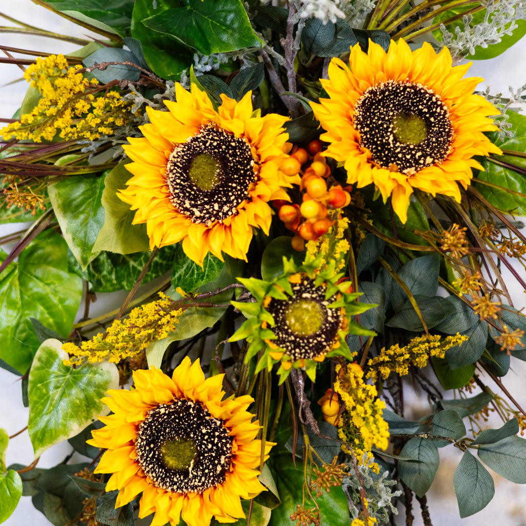Sunflower Harvest Down Drop