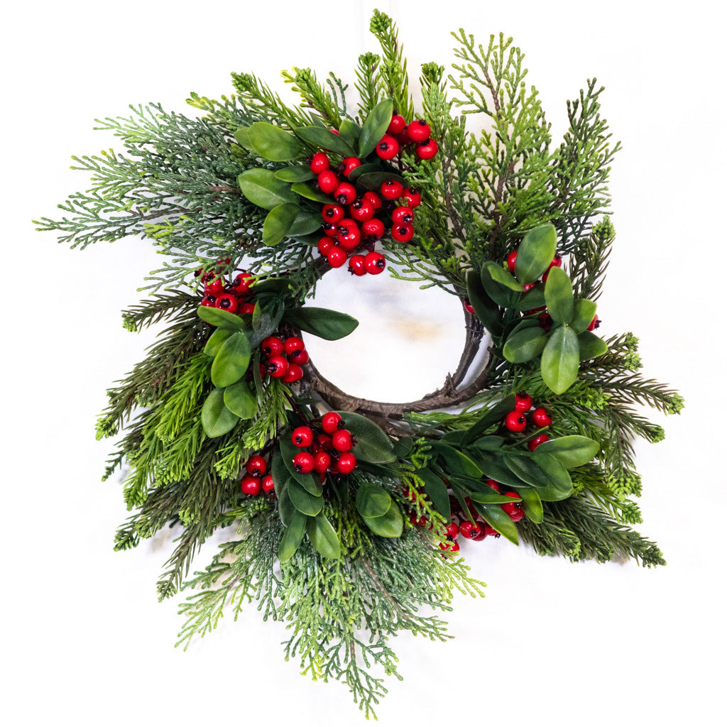 Berry Cedar Red Candle Ring