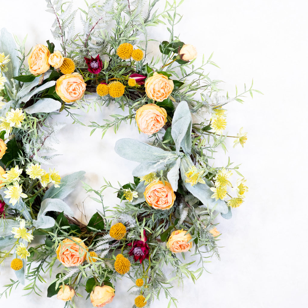 Aurora Rose Wreath