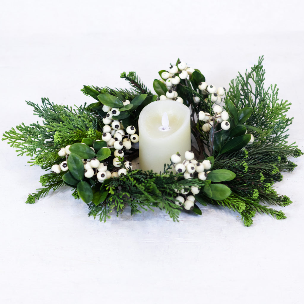 Berry Cedar Cream Candle Ring