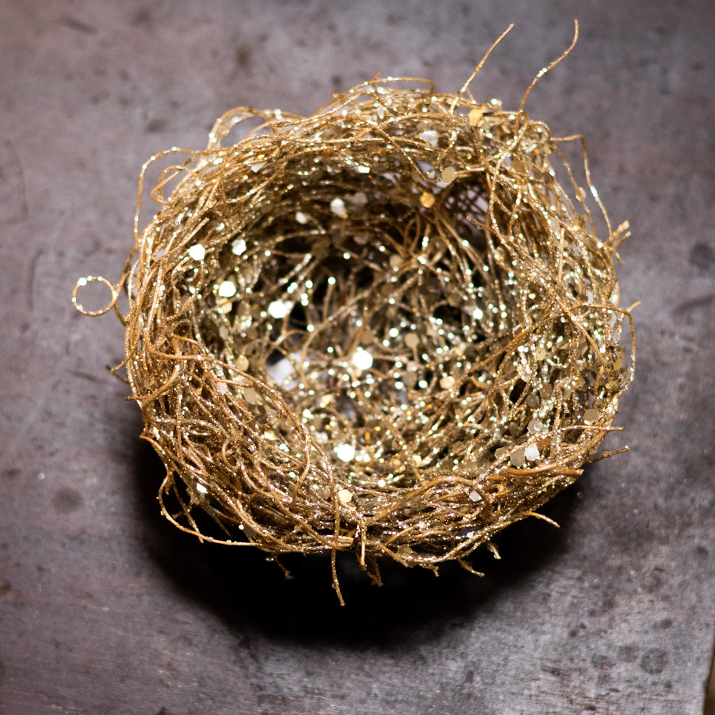 Metallic Glitter Nest