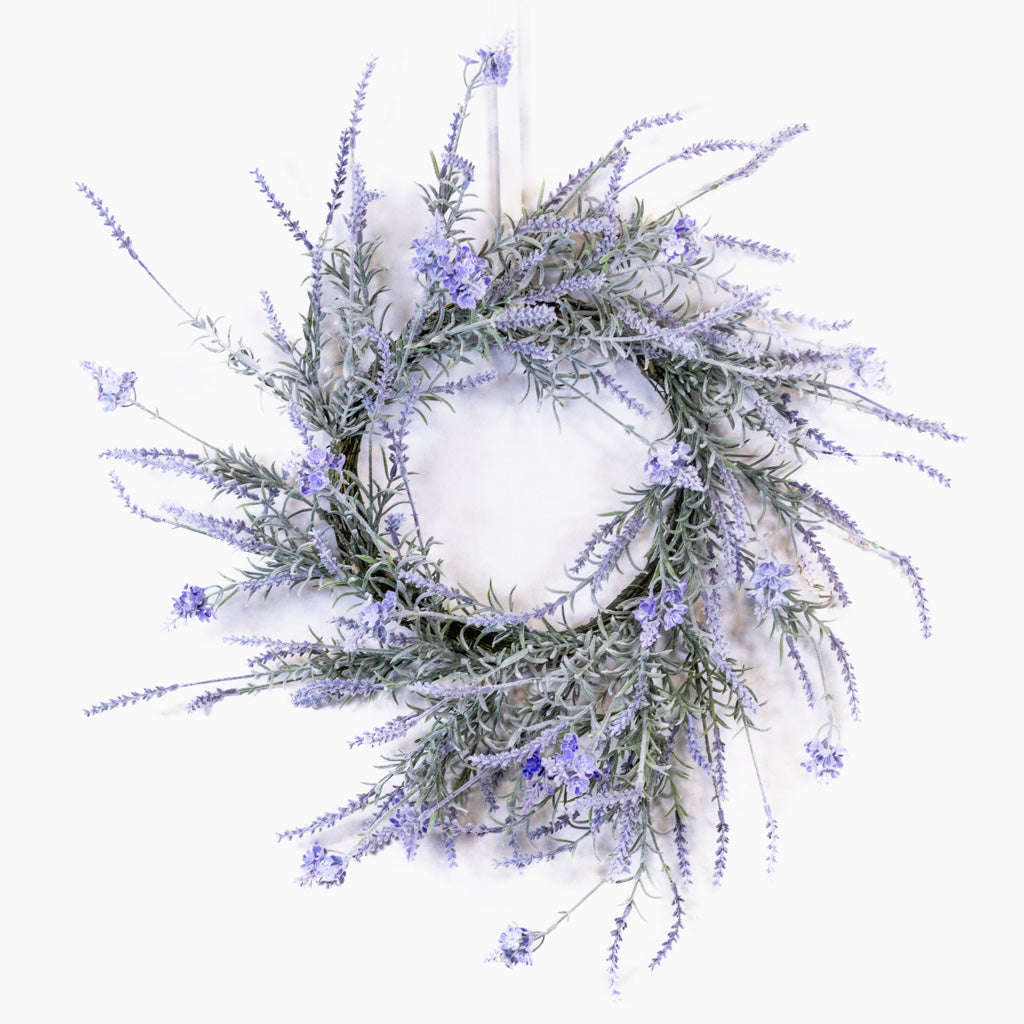 Lavender Wreath