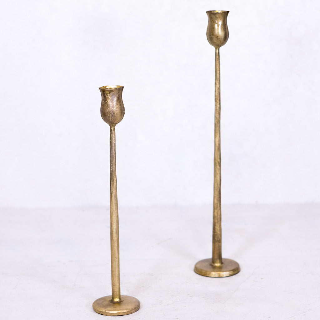 Auric Gold Candlestick Medium