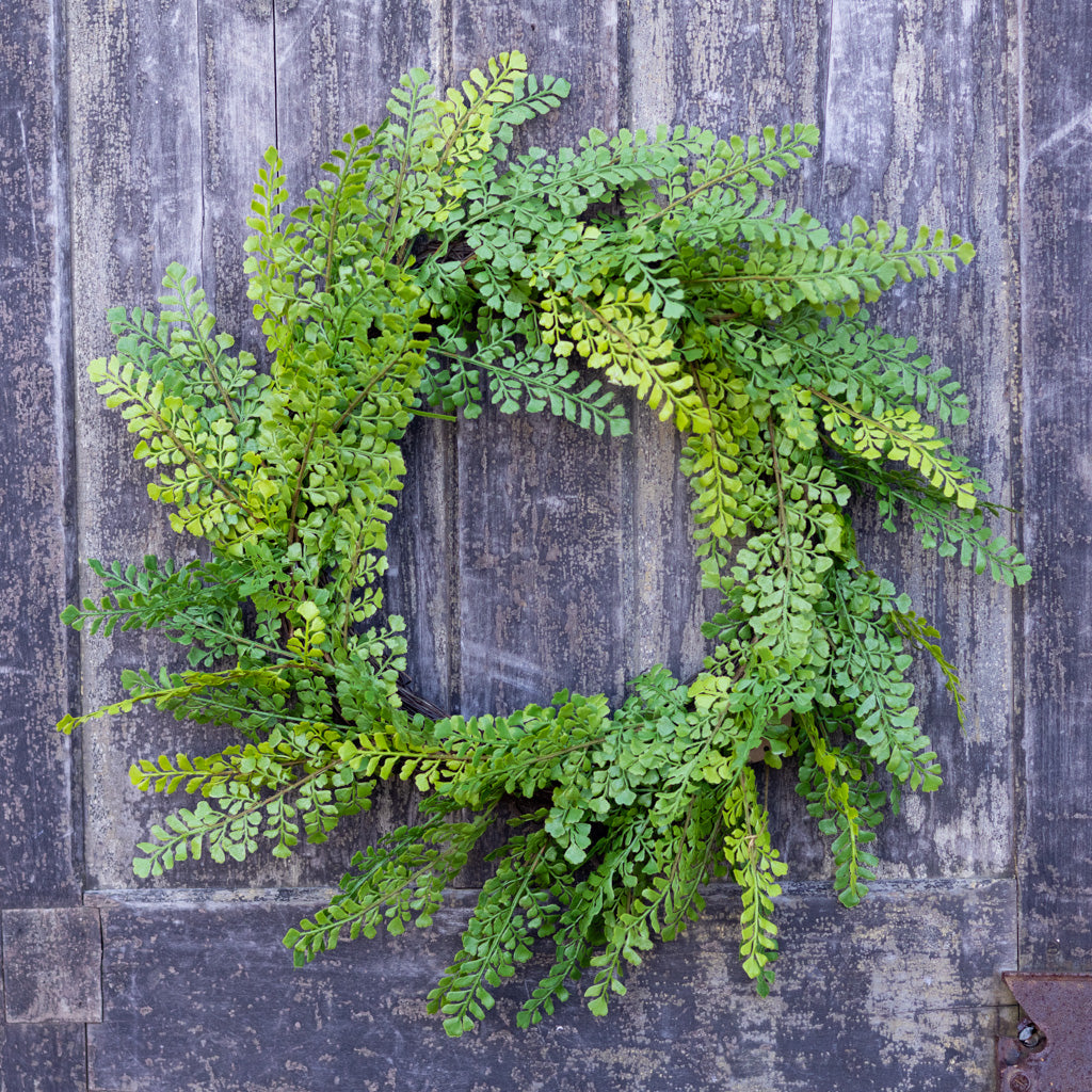 Maidenhair Soft Touch Wreath