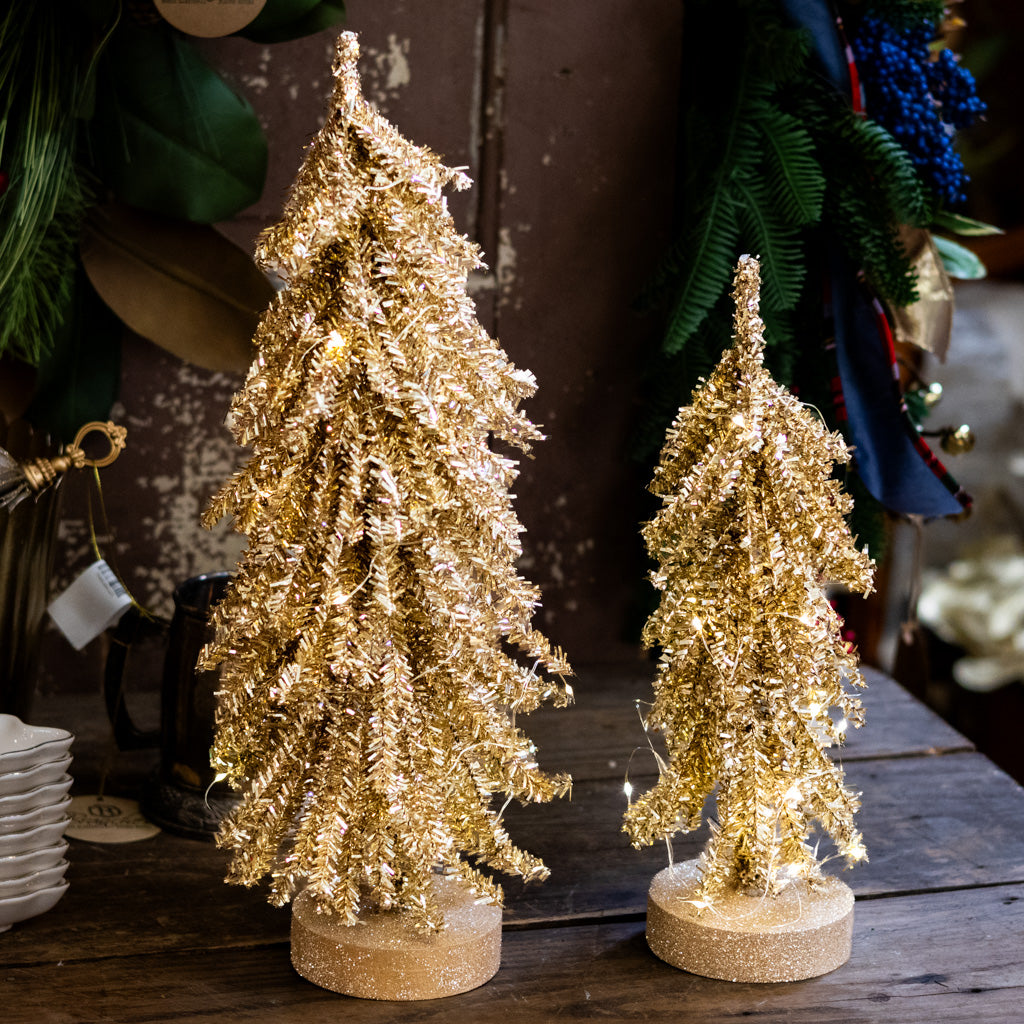 Short Micro Tinsel Branch Tree