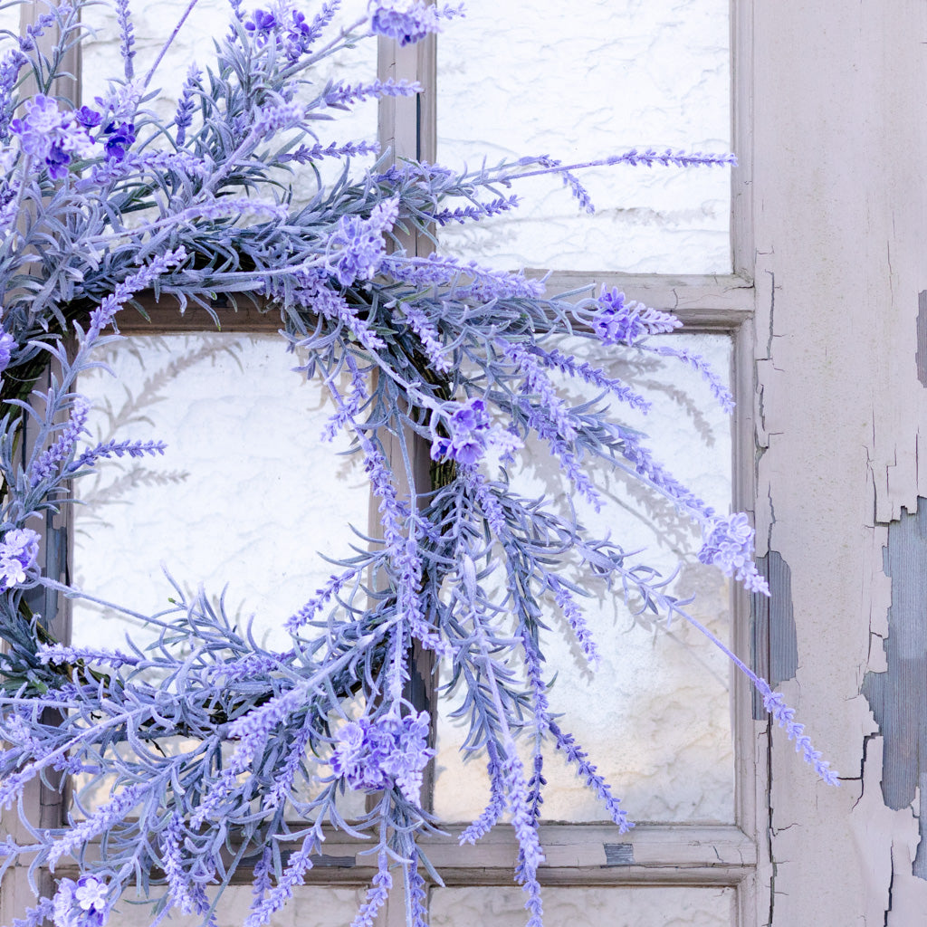 Lavender Wreath