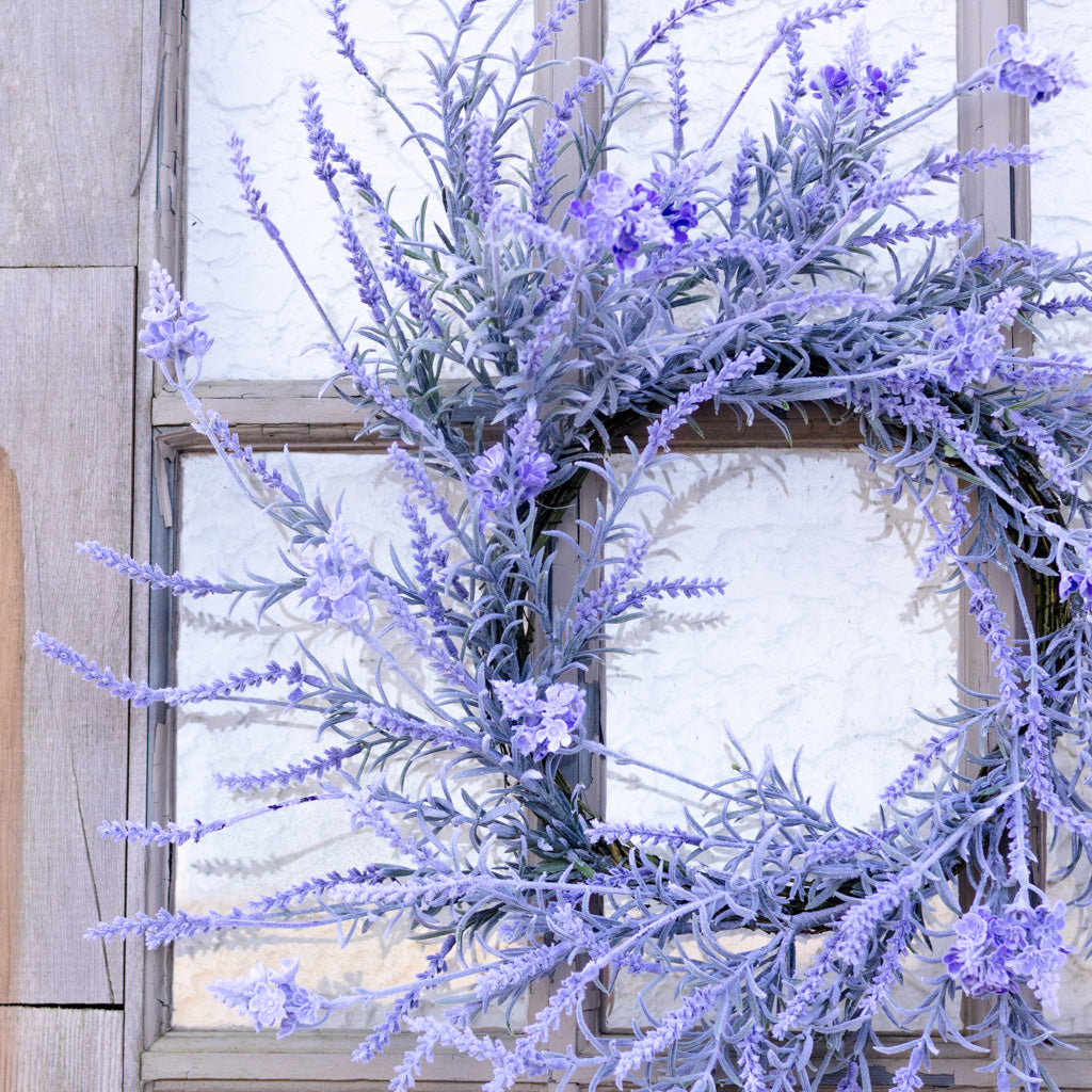 Lavender Wreath