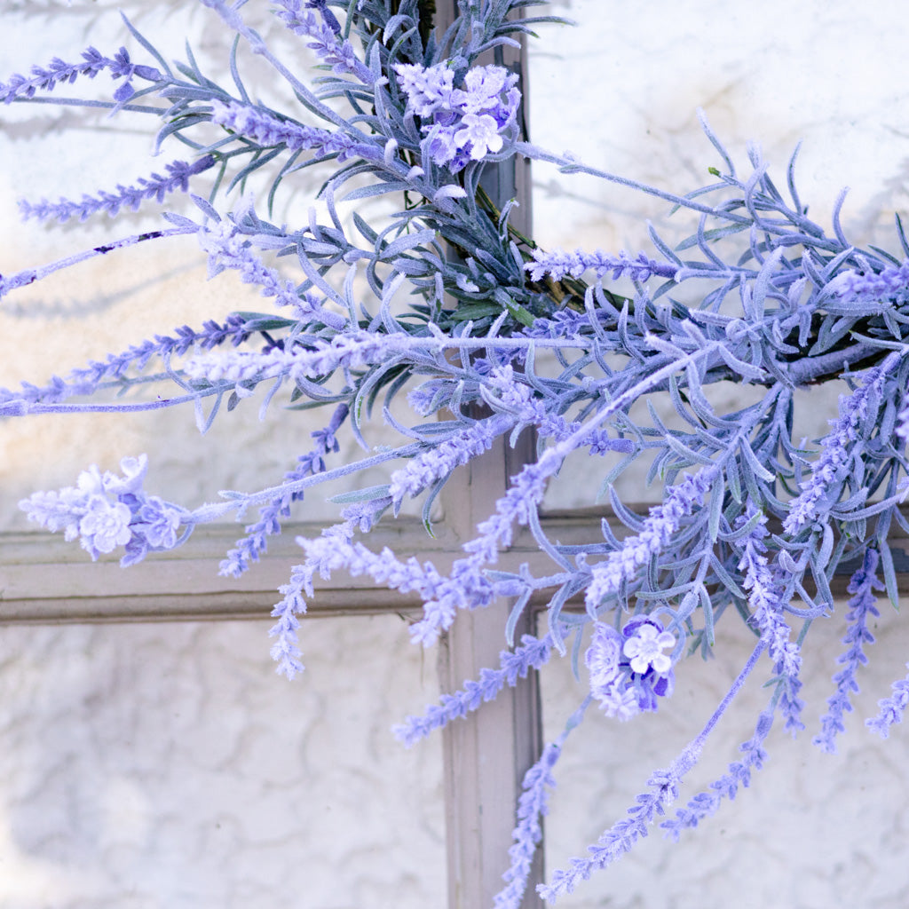 Lavender Wreath