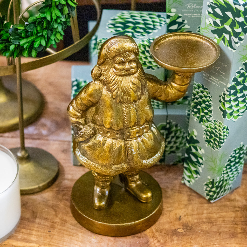 Saint Nick Brass Figurine