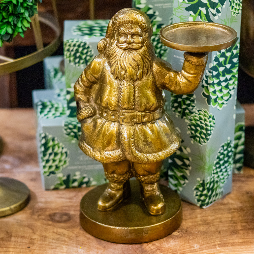 Saint Nick Brass Figurine