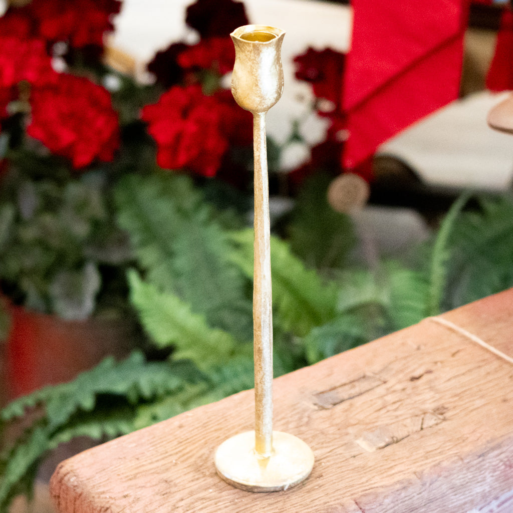 Auric Gold Candlestick Medium
