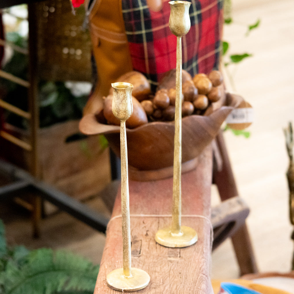 Auric Gold Candlestick Medium