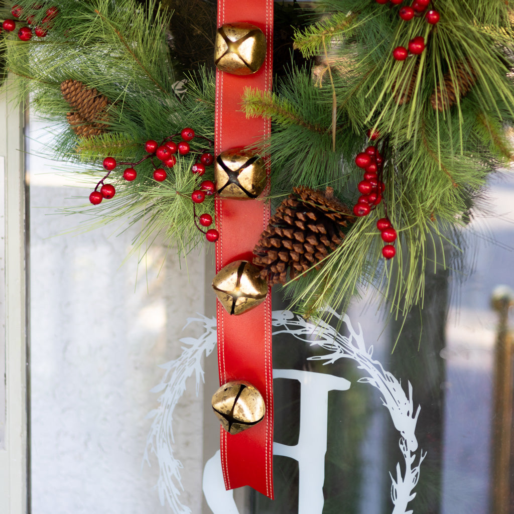 Red Sleigh Bell Strap
